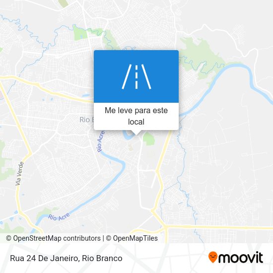 Rua 24 De Janeiro mapa