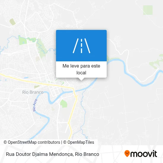 Rua Doutor Djalma Mendonça mapa