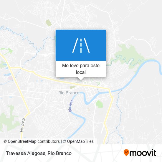 Travessa Alagoas mapa