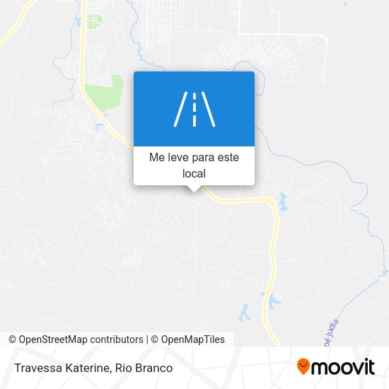 Travessa Katerine mapa