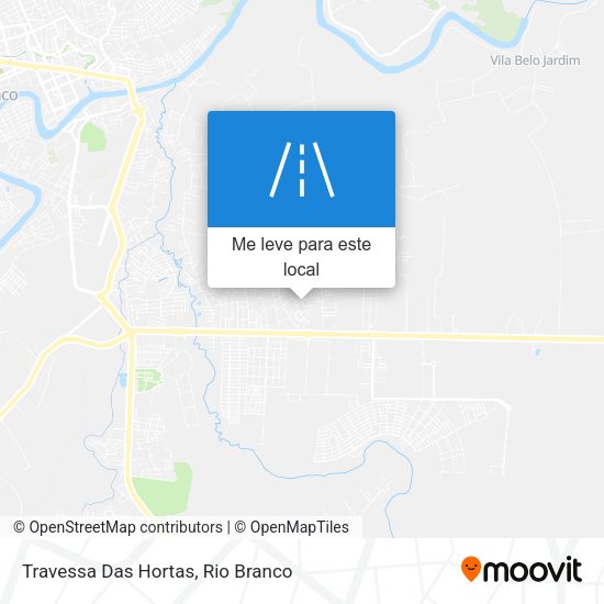 Travessa Das Hortas mapa