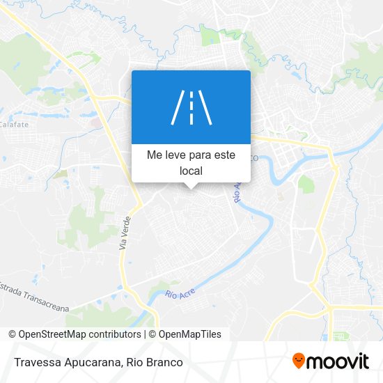 Travessa Apucarana mapa