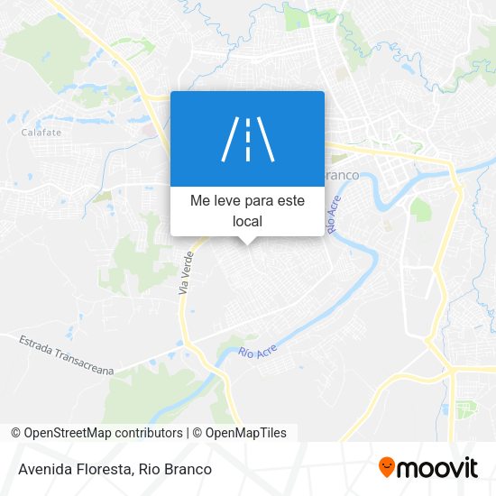 Avenida Floresta mapa