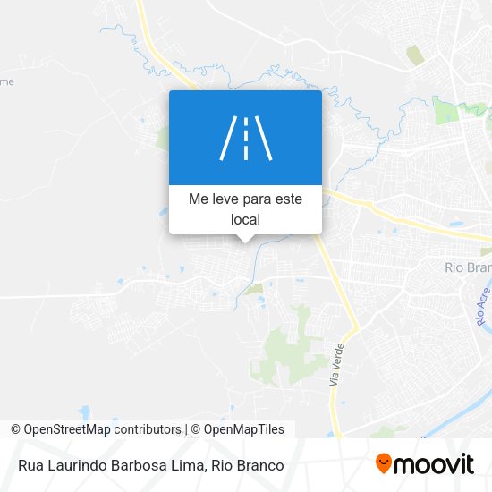 Rua Laurindo Barbosa Lima mapa