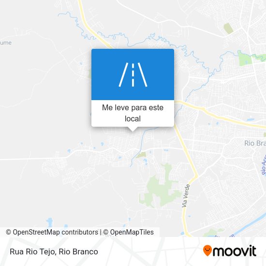 Rua Rio Tejo mapa