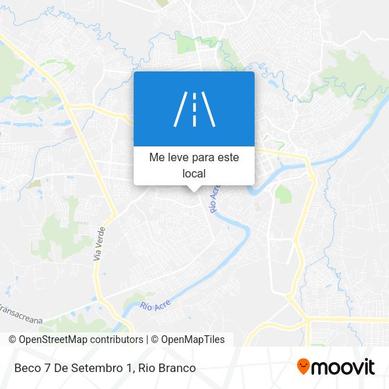 Beco 7 De Setembro 1 mapa