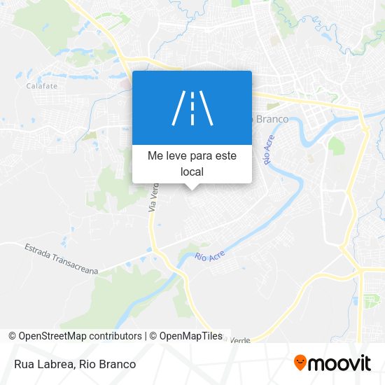 Rua Labrea mapa