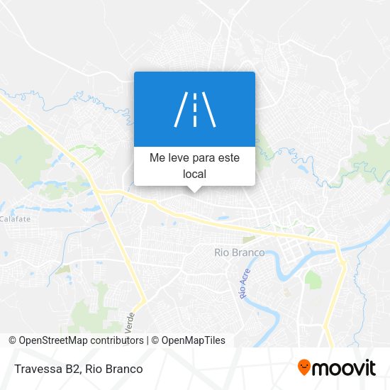 Travessa B2 mapa