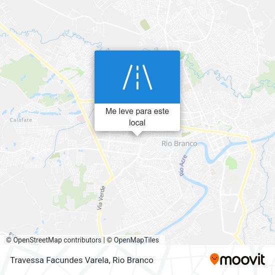 Travessa Facundes Varela mapa