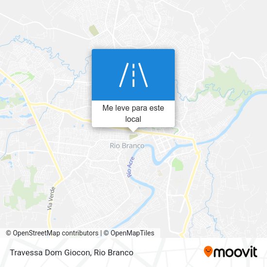 Travessa Dom Giocon mapa