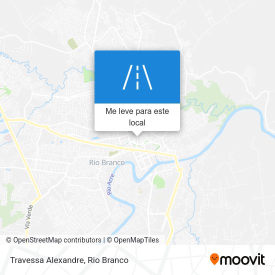 Travessa Alexandre mapa