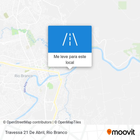Travessa 21 De Abril mapa