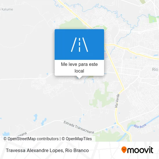 Travessa Alexandre Lopes mapa