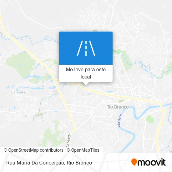 Rua Maria Da Conceição mapa
