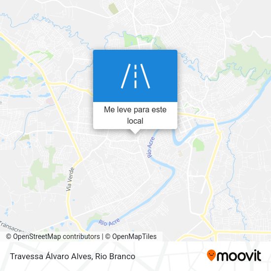 Travessa Álvaro Alves mapa