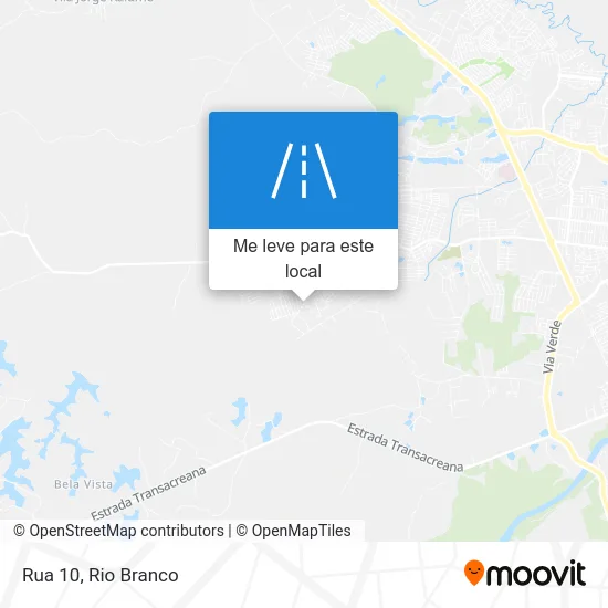 Rua 10 mapa