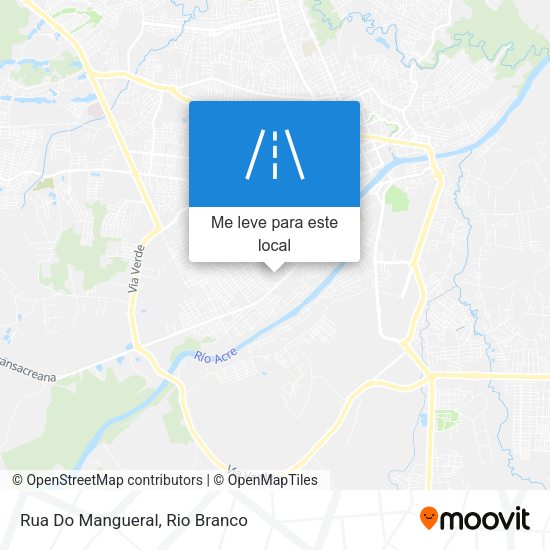 Rua Do Mangueral mapa