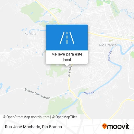 Rua José Machado mapa