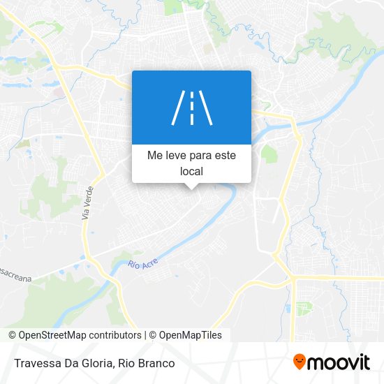 Travessa Da Gloria mapa