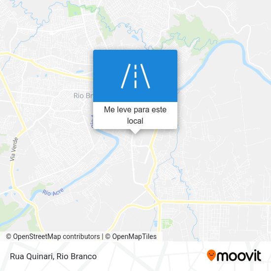 Rua Quinari mapa
