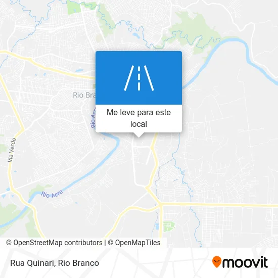 Rua Quinari mapa