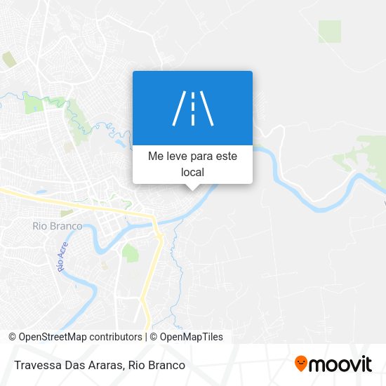 Travessa Das Araras mapa