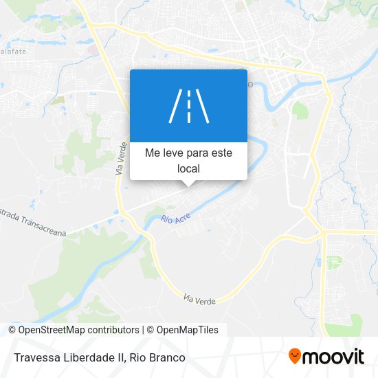 Travessa Liberdade II mapa