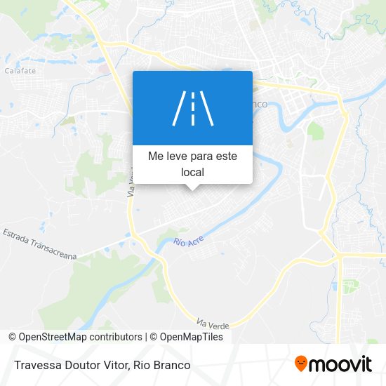 Travessa Doutor Vitor mapa