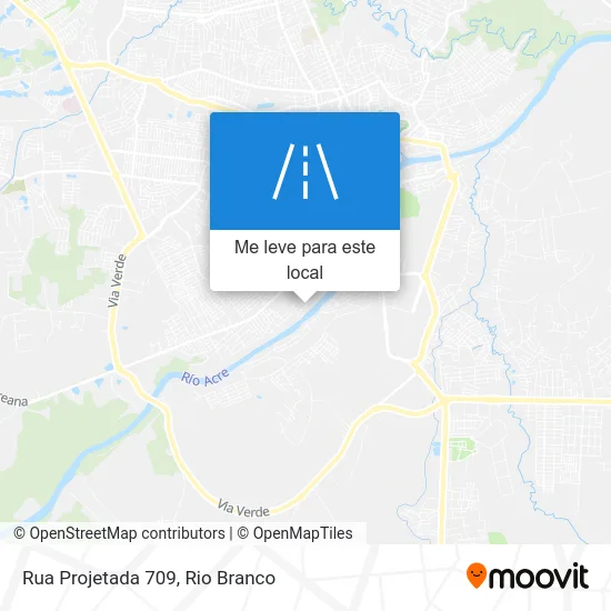 Rua Projetada 709 mapa