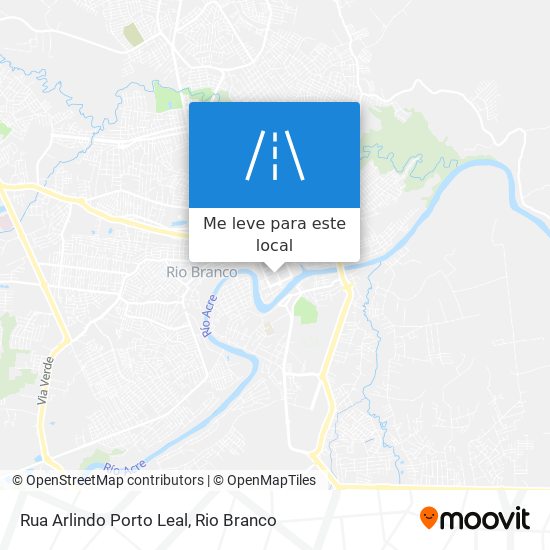 Rua Arlindo Porto Leal mapa