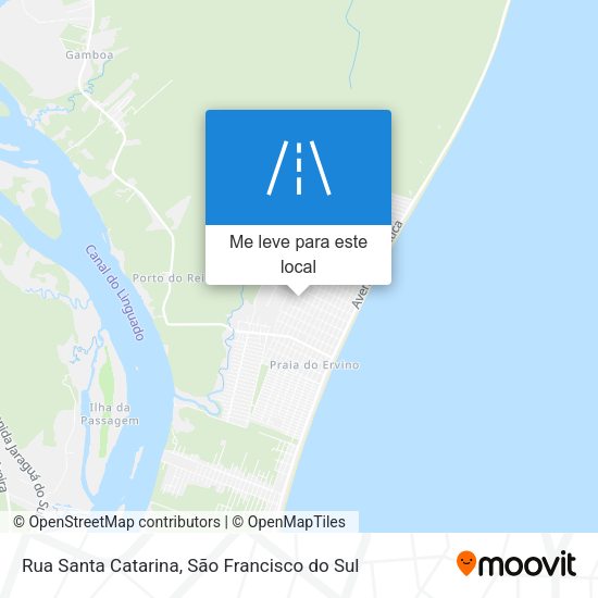 Rua Santa Catarina mapa