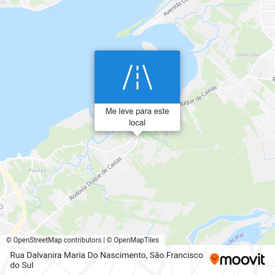Rua Dalvanira Maria Do Nascimento mapa