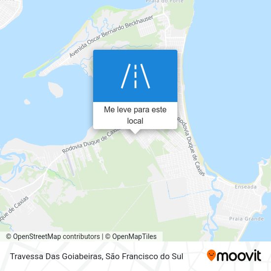 Travessa Das Goiabeiras mapa