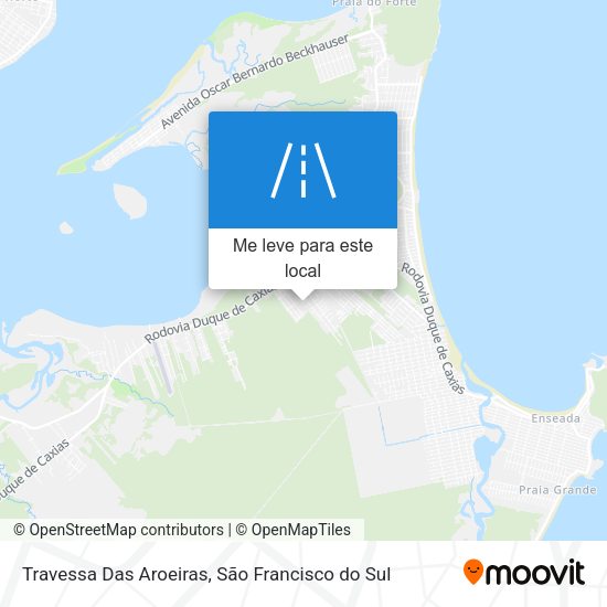 Travessa Das Aroeiras mapa