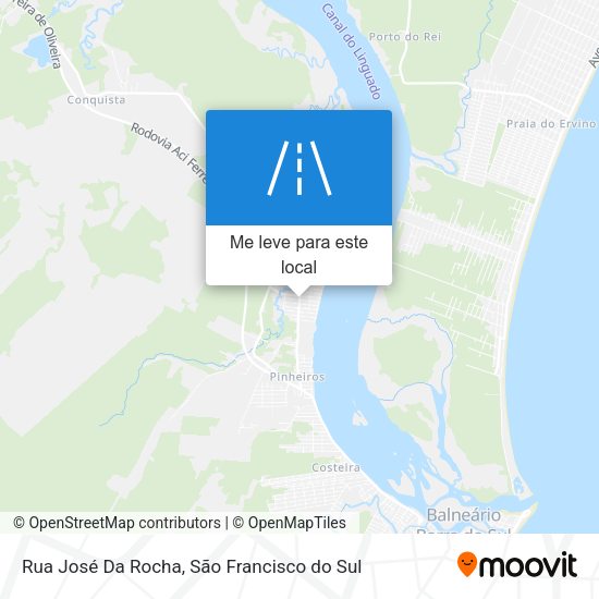 Rua José Da Rocha mapa
