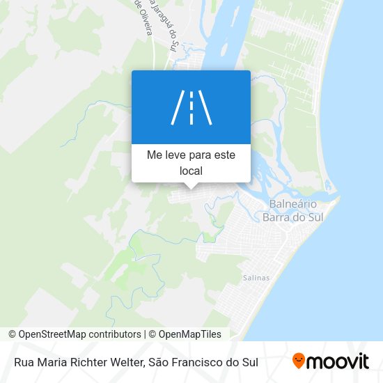 Rua Maria Richter Welter mapa