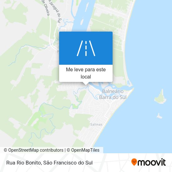 Rua Rio Bonito mapa
