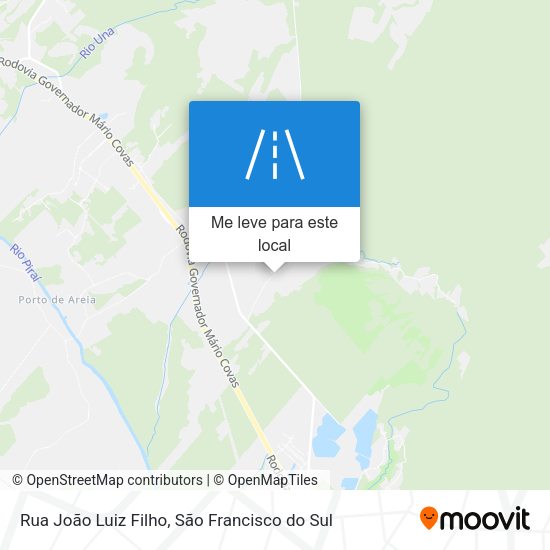Rua João Luiz Filho mapa