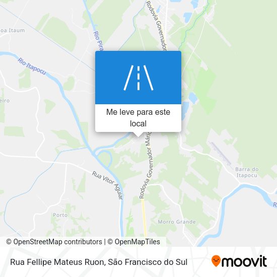 Rua Fellipe Mateus Ruon mapa