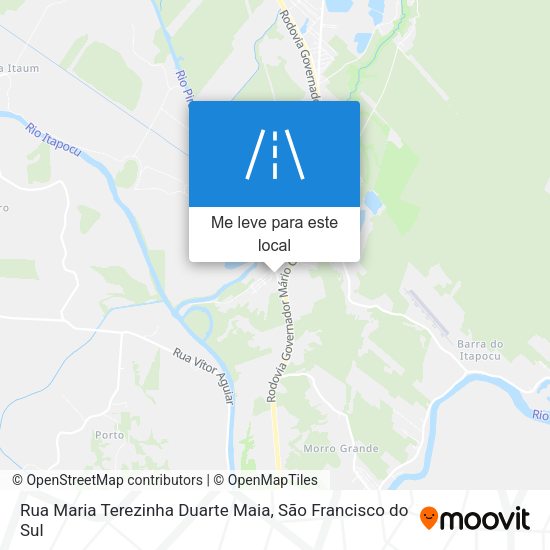 Rua Maria Terezinha Duarte Maia mapa