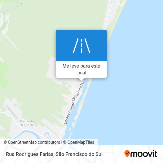 Rua Rodrigues Farias mapa