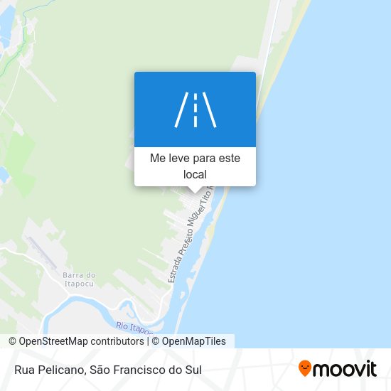 Rua Pelicano mapa