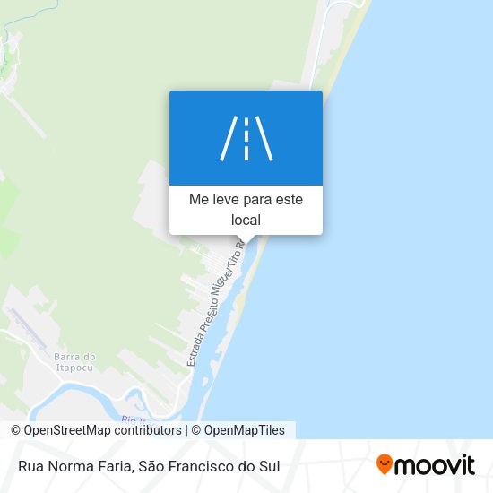 Rua Norma Faria mapa