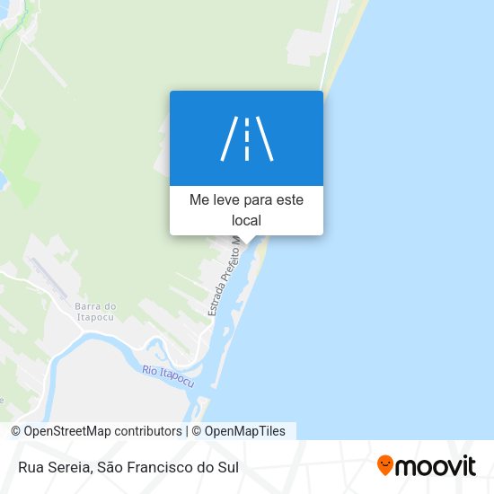 Rua Sereia mapa