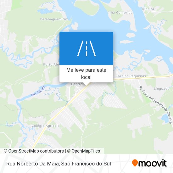 Rua Norberto Da Maia mapa