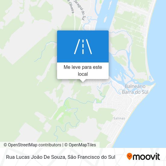 Rua Lucas João De Souza mapa