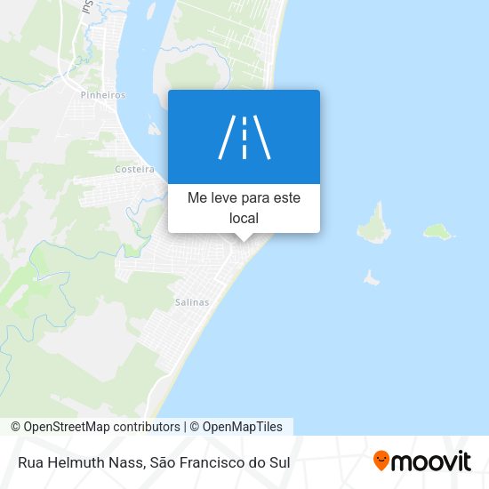 Rua Helmuth Nass mapa