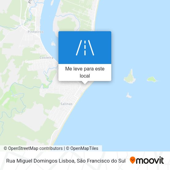 Rua Miguel Domingos Lisboa mapa
