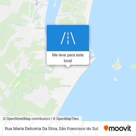 Rua Maria Delicéria Da Silva mapa