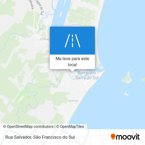Rua Salvador mapa